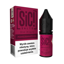 Liquid Sic Salts 10ml Pomegranate Ice 20mg | E-LIQ