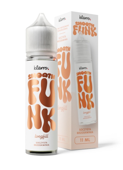 Longfill Klarro Smooth Funk 11/60ml - Soczysta Brzoskwinia | E-LIQ