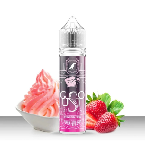 Longfill Omerta 10/60ml Gusto Strawberry Cream | E-LIQ