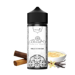 Longfill Omerta 20/120ml Bisha Vanilla Custard Cigar 