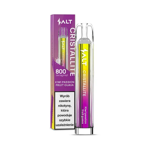 Crystallite 800 Puffs Kiwi Passion Fruit Guava 20mg | E-LIQ