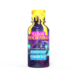 Shot Konopny - Elixir Panoramixa - Blueberry Cookies 100ml 