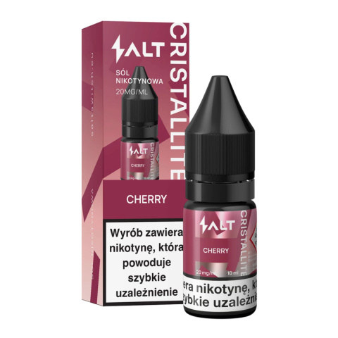 LIQUID CRISTALLITE Salt 10ml 20mg - Cherry | E-LIQ