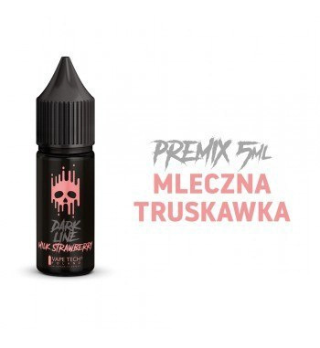 Premix Dark Line 5ml - Milk Strawberry 