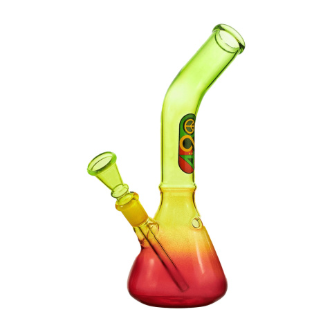 Bongo Green Rasta Beaker 23cm | E-LIQ