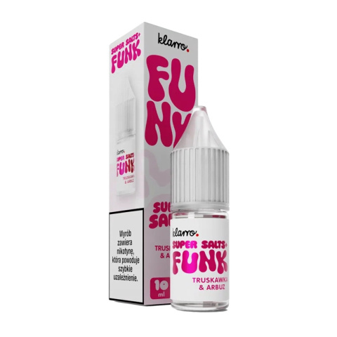 Liquid Klarro Funk Super Salts+ - Truskawka & Arbuz | E-LIQ