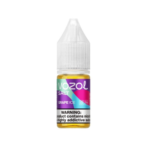 Liquid Salt Vozol 10 ml - Grape Ice 20 mg | E-LIQ