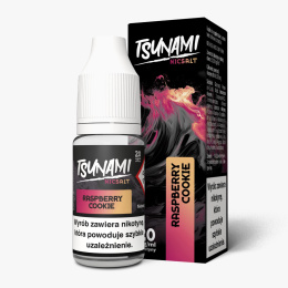 Liquid Tsunami NicSalt - 10ml Raspberry Cookie 20mg 