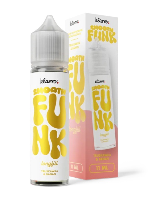 Longfill Klarro Smooth Funk 11/60ml - Truskawka & Banan | E-LIQ