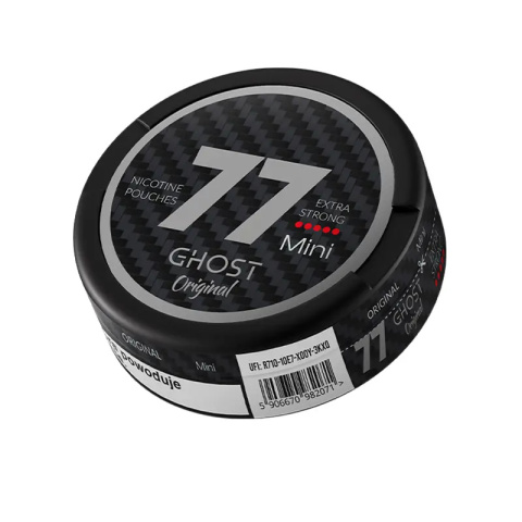 Woreczki nikotynowe 77 Ghost Mini Original Extra Strong | E-LIQ