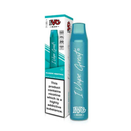 E-papieros jed. IVG Bar Plus - Classic Menthol 20mg | E-LIQ