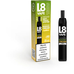 L8 Vape 800puff 20mg - Banana Cream