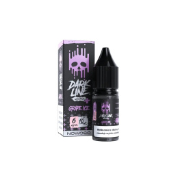 Liquid Dark Line Nicotine+ 10ml - Grape Ice 6mg | E-LIQ