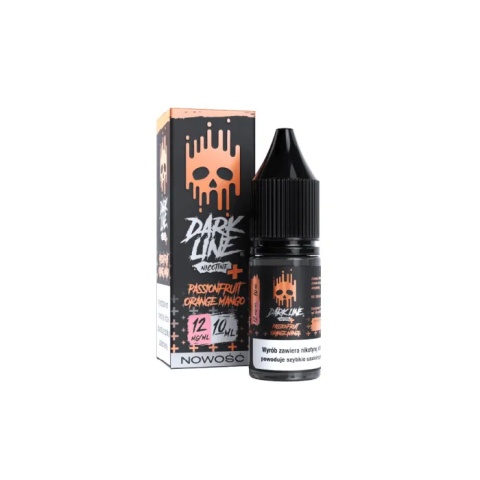 Liquid Dark Line Nicotine+ 10ml - Passion Orange Mango 12mg | E-LIQ