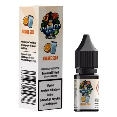 Liquid EJUICE Salt 20mg 10ml - Orange Soda | E-LIQ