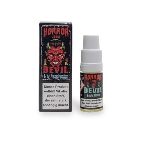 Liquid Horror Juice - Devil 10ml 6mg | E-LIQ