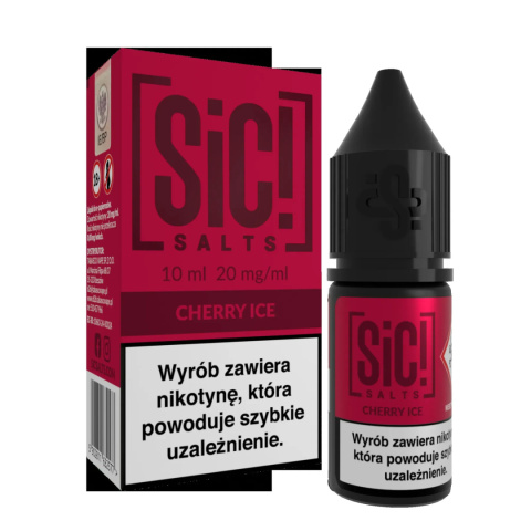 Liquid Sic Salts 10ml - Cherry Ice 20mg | E-LIQ