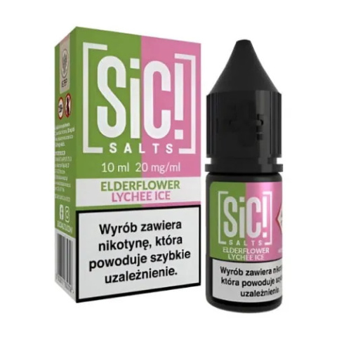 Liquid Sic Salts 10ml Elderflower Lychee 20mg | E-LIQ