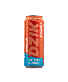 Napój Energetyczny DZIK Zero Kalorii 500ml - Peach