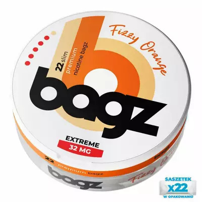 Woreczki Nikotynowe BAGZ - Fizzy Orange Extreme 32mg | E-LIQ