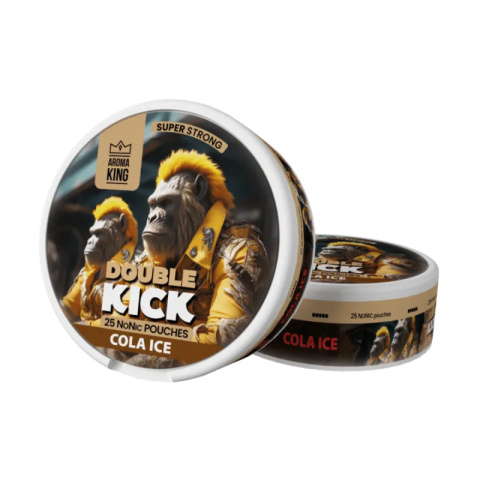 Woreczki Nikotynowe Aroma King Double Kick - Cola Ice 10mg NoNic | E-LIQ