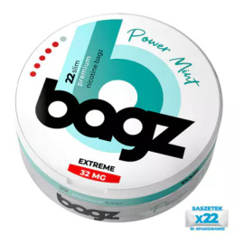 Woreczki Nikotynowe BAGZ - Power Mint Extreme 32mg