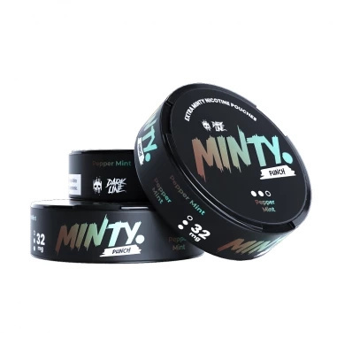 Woreczki Nikotynowe Dark Line Minty - Pepper Mint 32MG | E-LIQ