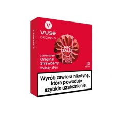 Wkłady do Vuse ePod z aromatem: Original Strawberry vPro 12mg/ml (2 szt.) 