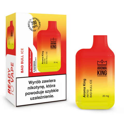 Aroma King Mini Bar 700 Puffs - Bad Bull Ice | E-LIQ