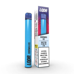 LQDR Bar 800 Puffs 20mg - Borówka Ice