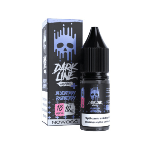 Liquid Dark Line Nicotine+ 10ml - Blueberry Rasp 18mg | E-LIQ