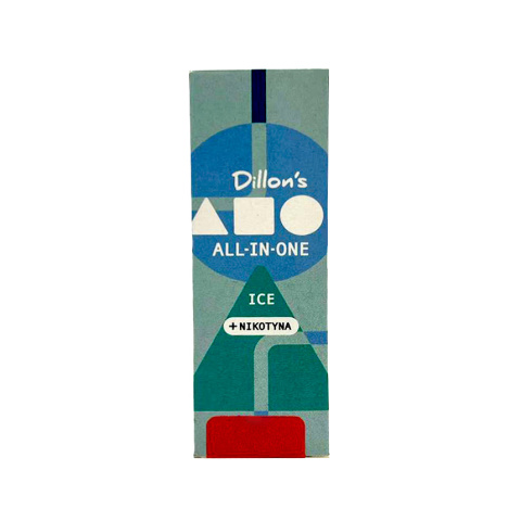 Liquid Dillon's ALL IN ONE 10ml 12mg - Ice | E-LIQ