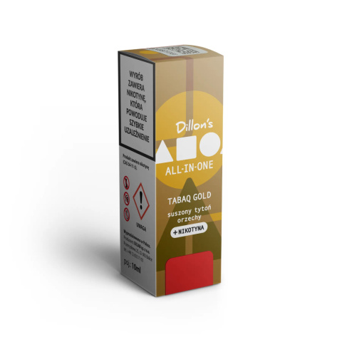 Liquid Dillon's ALL IN ONE 10ml 12mg - Tabaq Gold | E-LIQ