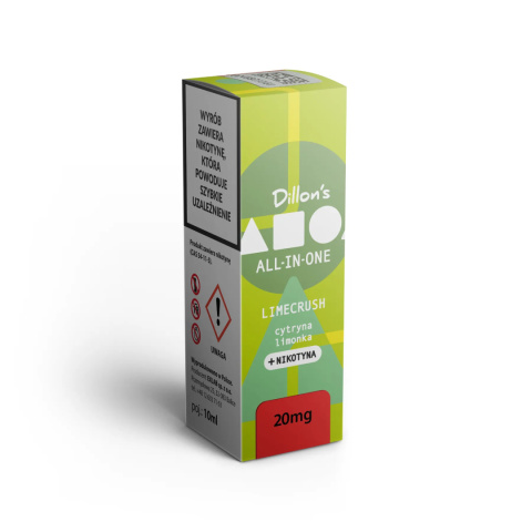 Liquid Dillon's ALL IN ONE 10ml 20mg - Limecrush | E-LIQ