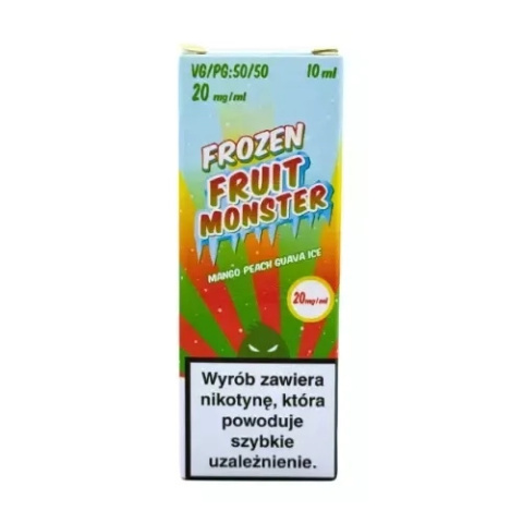 Liquid Salt MVL Frozen Fruit Monster 10 ml 20mg - Mango Peach Guava Ice | E-LIQ