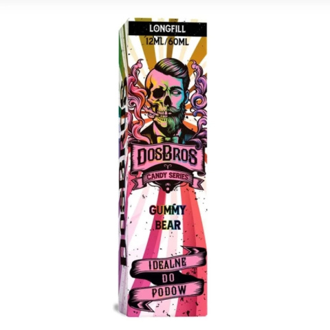 Longfill DosBros Candy Series 12/60ml - Gummy Bear | E-LIQ