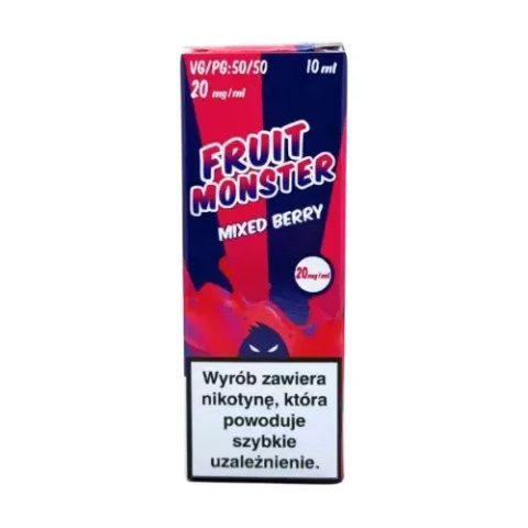 Liquid Salt MVL Fruit Monster 10 ml 20mg - Mixed Berry | E-LIQ