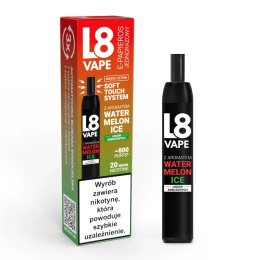 L8 Vape 800puff 20mg - Watermelon Ice | E-LIQ | E-LIQ