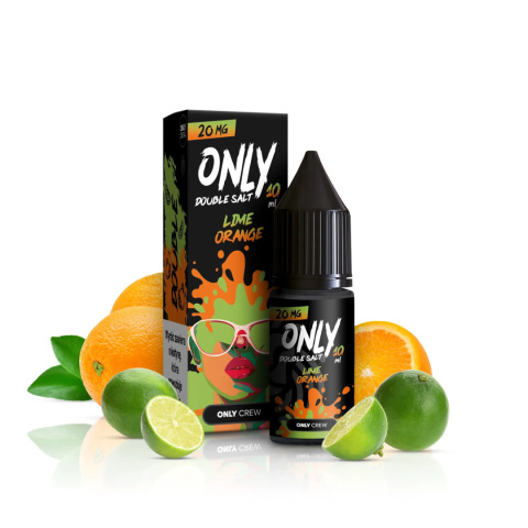 Liquid Only Double Salt 10ml - Lime Orange 20mg | E-LIQ