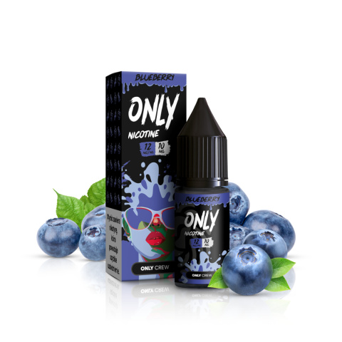 Liquid Only Nicotine 10ml - Blueberry 12mg | E-LIQ