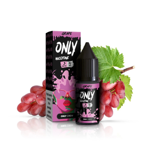 Liquid Only Nicotine 10ml - Grape 3mg | E-LIQ