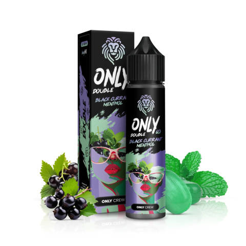 Longfill Only Double 6/60ml - Black Currant Menthol | E-LIQ