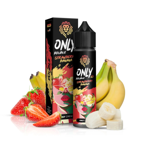 Longfill Only Double 6/60ml - Strawberry Banana | E-LIQ