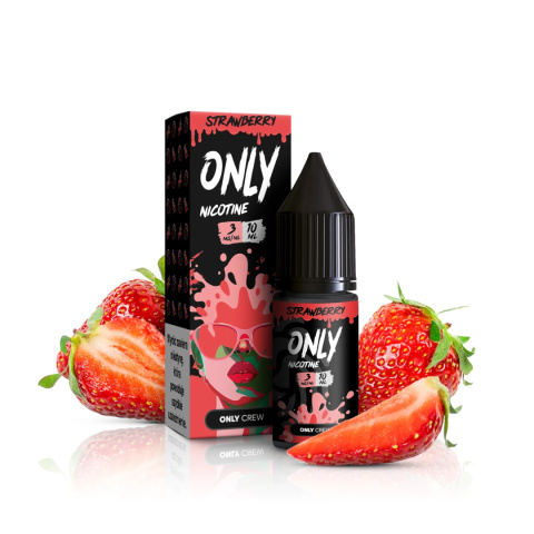 Liquid Only Nicotine 10ml - Strawberry 3mg | E-LIQ