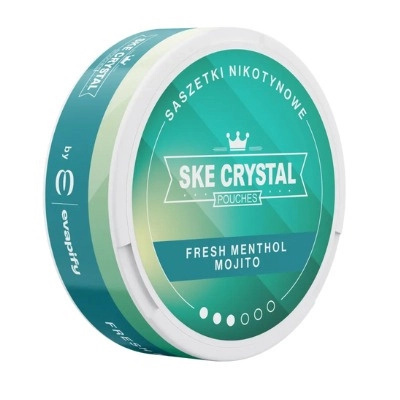 Woreczki Nikotynowe SKE Crystal Pouches - Fresh Menthol Mojito 10 mg | E-LIQ