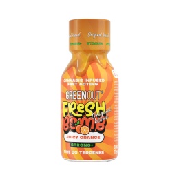 Shot Konopny Green Out Fresh Bomb Juicy Orange - Strong+ | E-LIQ