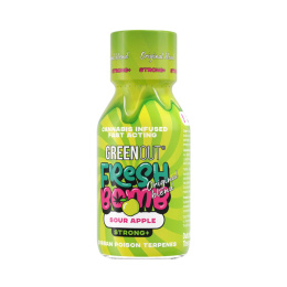 Shot Konopny Green Out Fresh Bomb Sour Apple - Strong+ | E-LIQ