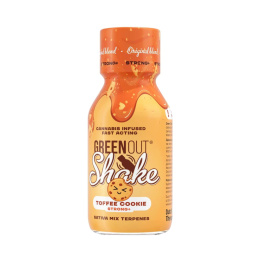 Shot Konopny Green Out Shake Toffee Cookie - Strong+ | E-LIQ