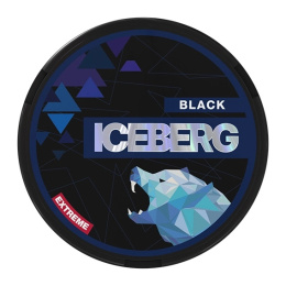 Woreczki Nikotynowe ICEBERG Extreme - Black 50mg | E-LIQ