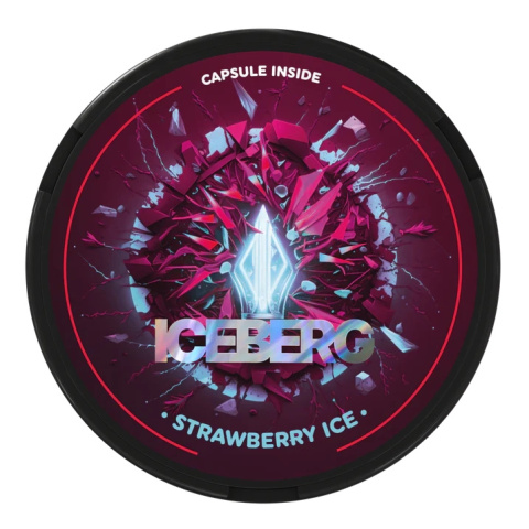 Woreczki Nikotynowe ICEBERG CAPSULE - Strawberry Ice 50mg | E-LIQ